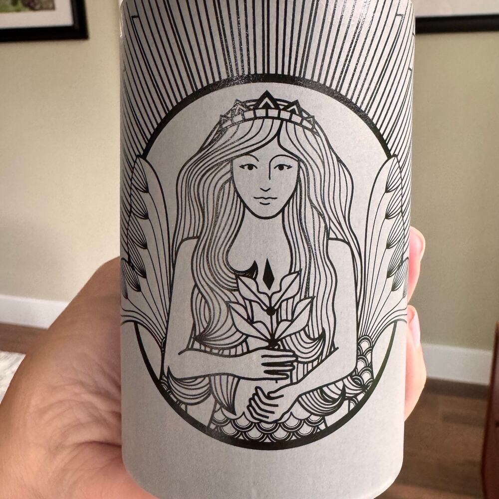 Starbucks Reserve 2022 Empire State Building 10 oz ceramic coffee mug mermaid NY
